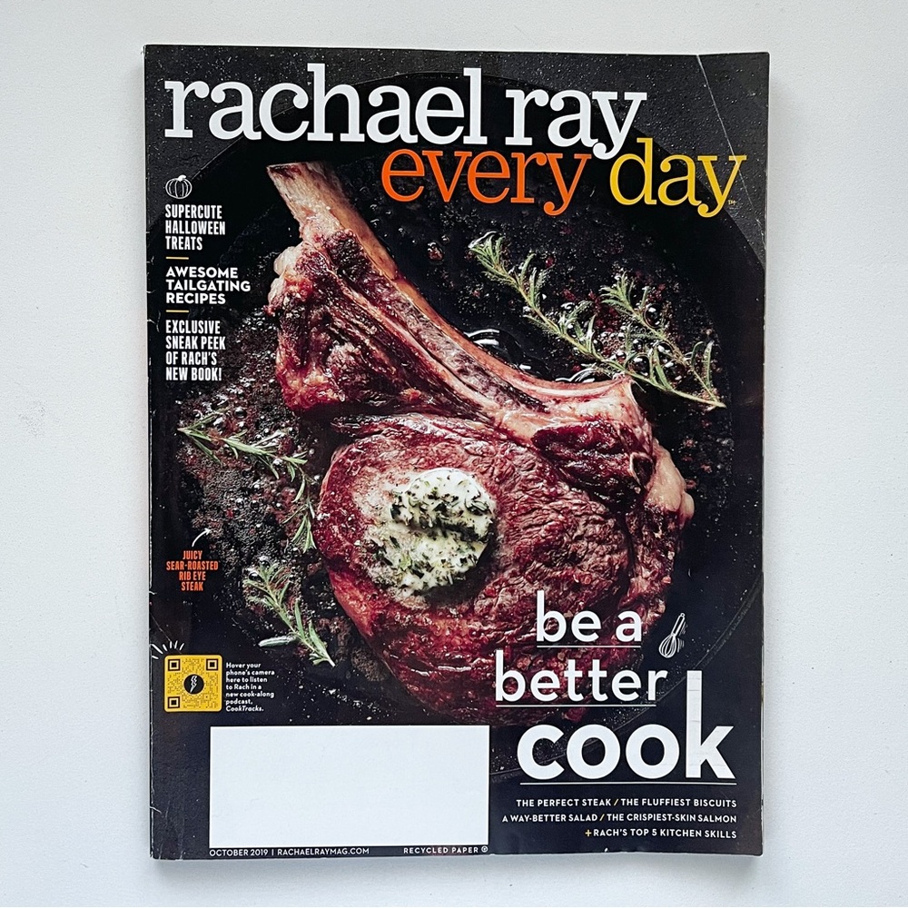 Rachael Ray Every Day Magazine - October 2019  Be A Better Cook/Halloween Treats